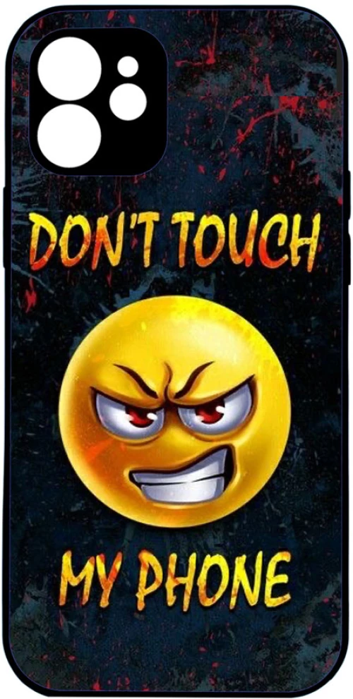 Don't touch my phone angry emoji Redmi Note 12S
