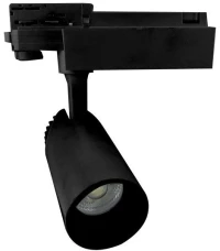 Σποτ Φωτιστικό Ράγας LED 30W IP20 4000K Spotlight 6349 Μαύρο