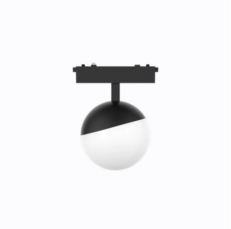 Φωτιστικό Μαγνητικής Ράγας/Ράγας Ιμάντα 48V LED 6W Μαύρο 3CCT Arion-6B-3 SunLight ARION-6B-3 Μαύρο