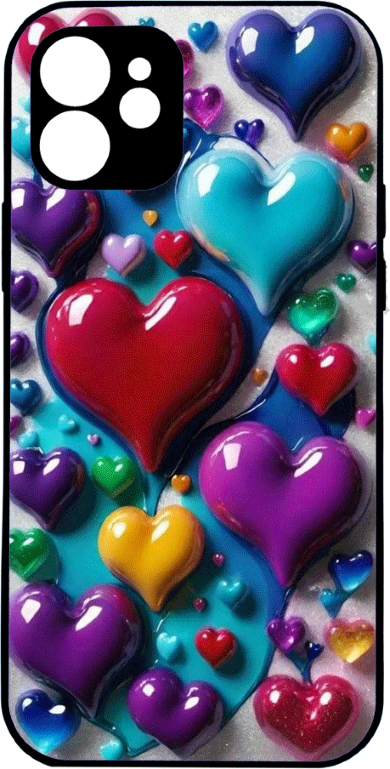 Colorful hearts Poco X5 Pro