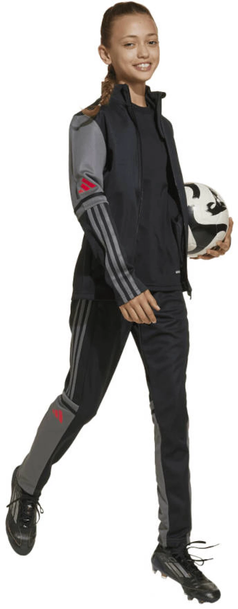 Παιδική Ζακέτα Προπόνησης Adidas Squadra 25 Jacket Black / Ανθρακί  Μαύρο