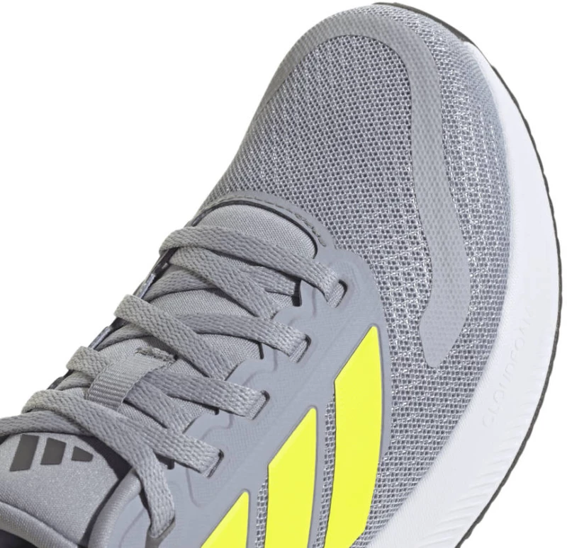 Παιδικά Αθλητικά Adidas Runfalcon 5 J Γκρι / Κίτρινο / Ρουά  Γκρι