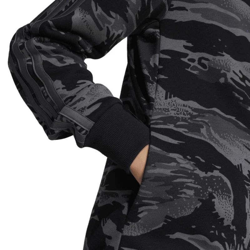 Παιδική Ζακέτα Adidas Seasonal Essentials Camo Black / Grey Five  Μαύρο