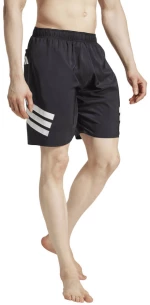 Ανδρικό Μαγιό Σορτς Adidas Icon 3-Stripes Black / White  Μαύρο Λευκό