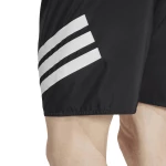 Ανδρικό Μαγιό Σορτς Adidas Icon 3-Stripes Black / White  Μαύρο Λευκό