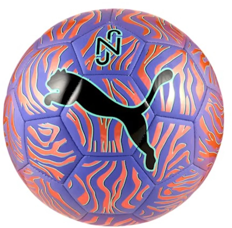 PUMA NEYMAR JR GRAPHIC BALL 084678 01 ORANGE POPPY/BLACK