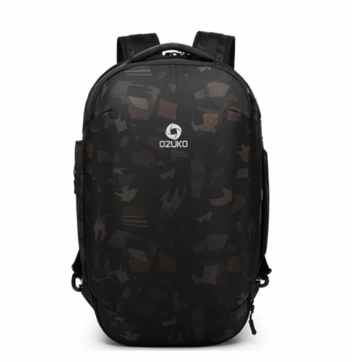 Ozuko 9216S (M) Αδιάβροχη Τσάντα Πλάτης για Laptop 15.6″ σε Camouflage χρώμα