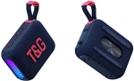 T+G TG445 Mini φορητό στερεοφωνικό Subwoofer Bass Wireless TWS Bluetooth (Navy Blue)