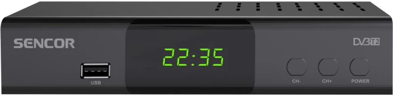 Δέκτης DVB-T2 Sencor SDB 5007T με Υποστήριξη HEVC/H.265, HDMI και USB