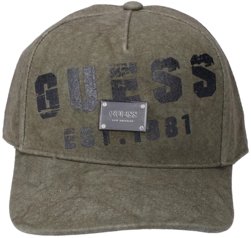 Guess AM9487COT01-MIL Χακί Καπέλο