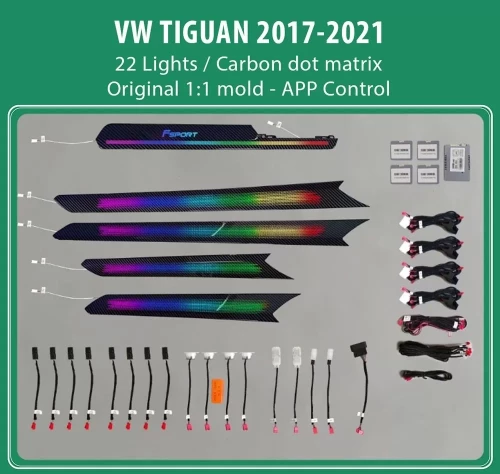 DIQ AMBIENT VW TIGUAN II 22 (Digital iQ Ambient Light VW Tiguan mod.2017-2021, 22 Lights) DIQ_ALVWTI_2017-21_22
