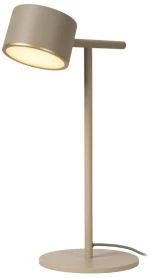 Lucide GIAN - Table lamp - LED Dim. - 1x9W 2700K - Taupe - 44517/08/41