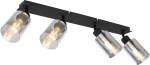 spotlights metal black matt, 4x E27 - 15465-4