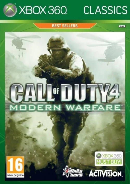 Call of Duty 4: Modern Warfare (UK) (Classics) / Xbox 360