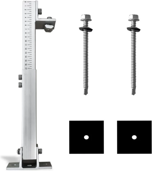 V-TAC Ρυθμιζόμενο ύψος 280-415mm & 10°-15° Κλίση Πίσω Πόδι για Φωτοβολταϊκά Ηλιακά πάνελ 11385
