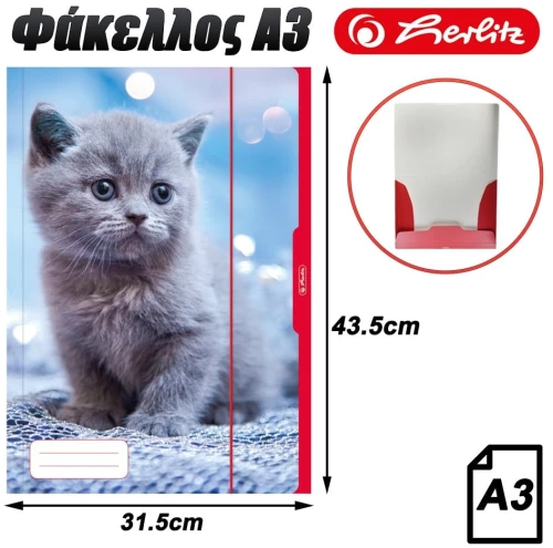 Φάκελος A3 Lonely Kitty