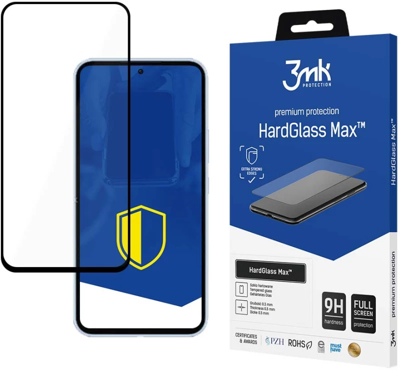 Tempered glass for Samsung Galaxy A54 5G 9H 3mk HardGlass Max series