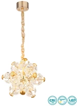 Φωτιστικό Κρεμαστό Globo Lighting Floriella  LED - 16023H Χρυσό