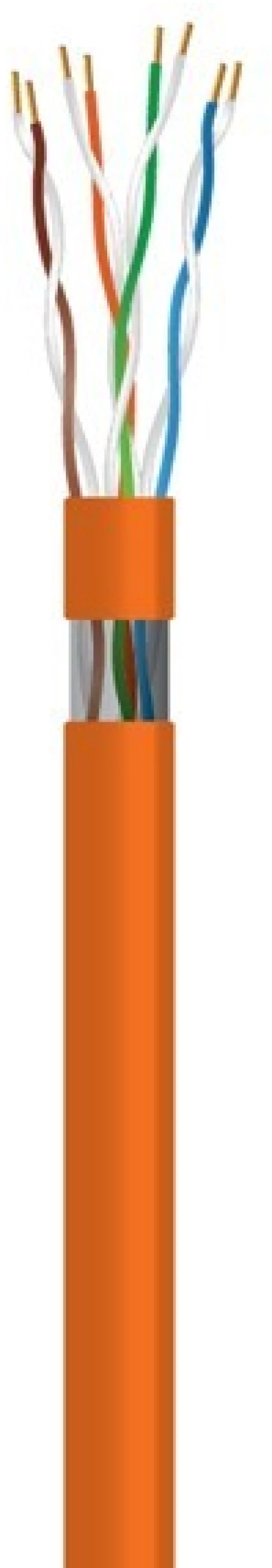 ΚΑΛΩΔΙΟ UTP CAT-6Ae 23AWG CU ΠΟΡΤΟΚΑΛΙ (305)