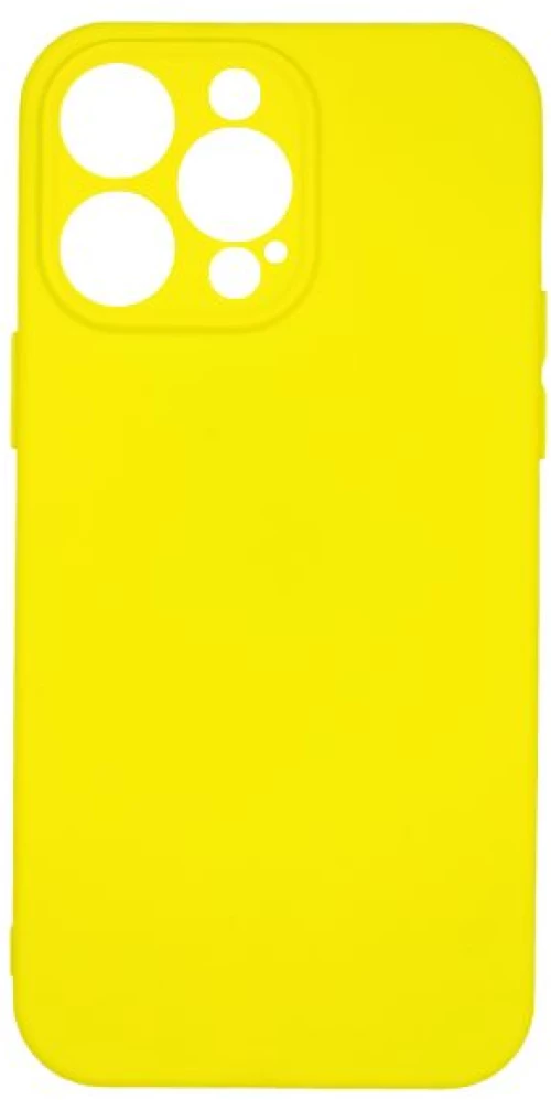 TechWave Soft Silicone case for Apple iPhone 15 Pro yellow