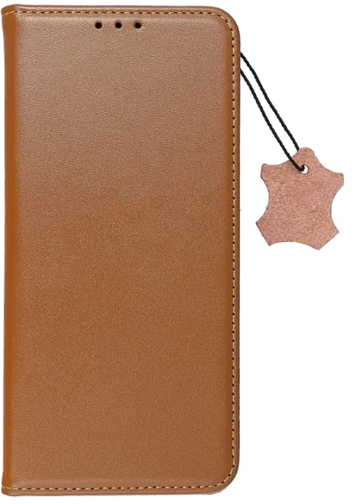 TechWave Pure Leather case for Xiaomi Redmi 13C brown