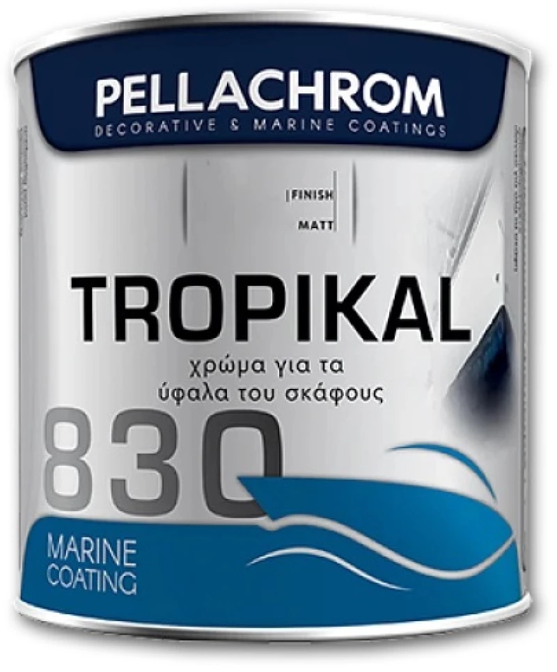 Pellachrom Υφαλόχρωμα Tropikal 830 1kg - Κόκκινο