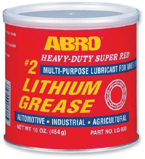 ABRO Γράσο Λιθίου Κόκκινο 454gr