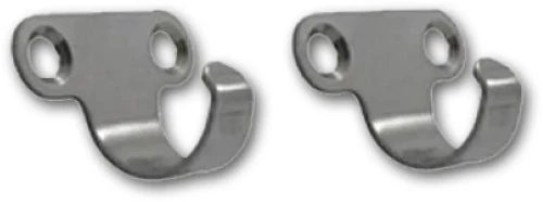 Γατζάκια Ζεύγος Inox 28x19mm
