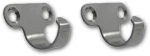 Γατζάκια Ζεύγος Inox 28x19mm
