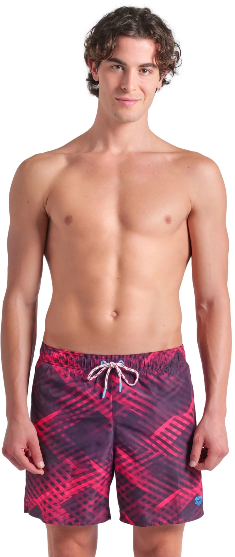 Arena Men'S Beach Boxer Allover Ανδρικό Μαγιό - Κοραλί