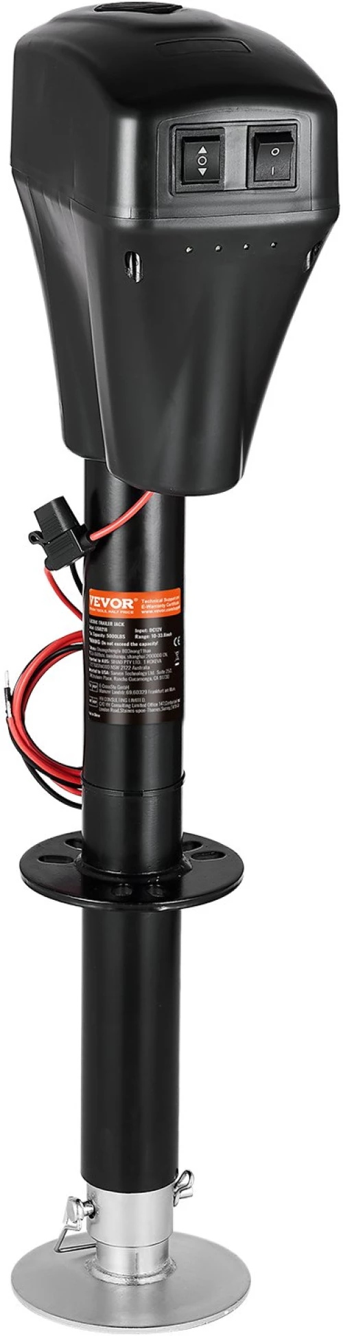 VEVOR Electric Trailer Jack 5000 lbs Power Tongue Jack for RV Trailer & Camper