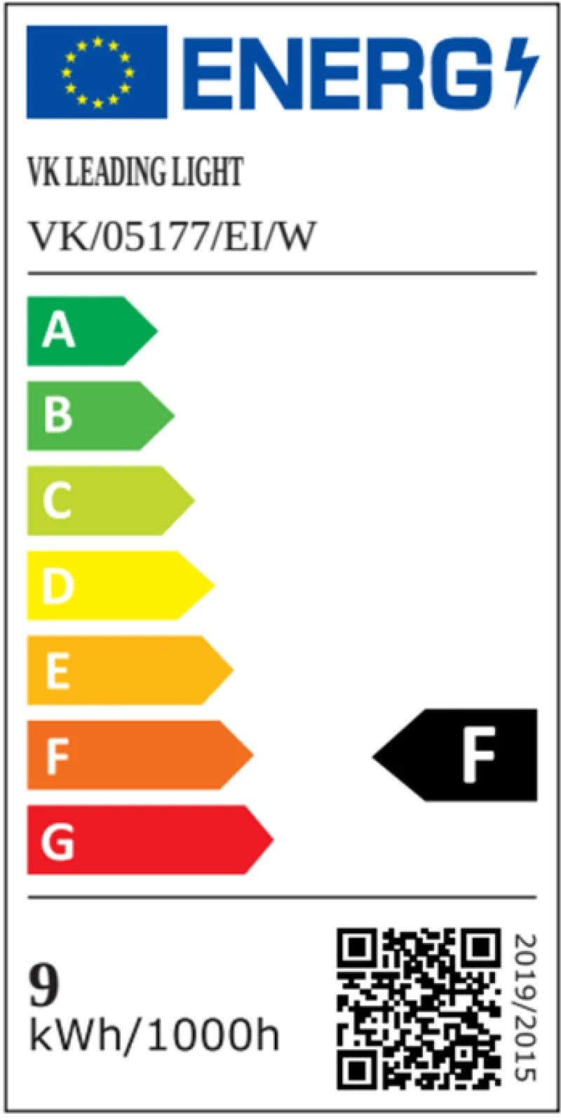 Κεράκι Led E14 9W Θερμό Λευκό VK 03045-134742 E14