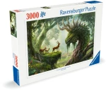Ravensburger - Puzzle The Forest Dragon awakes 3000p (12000808) / Toys