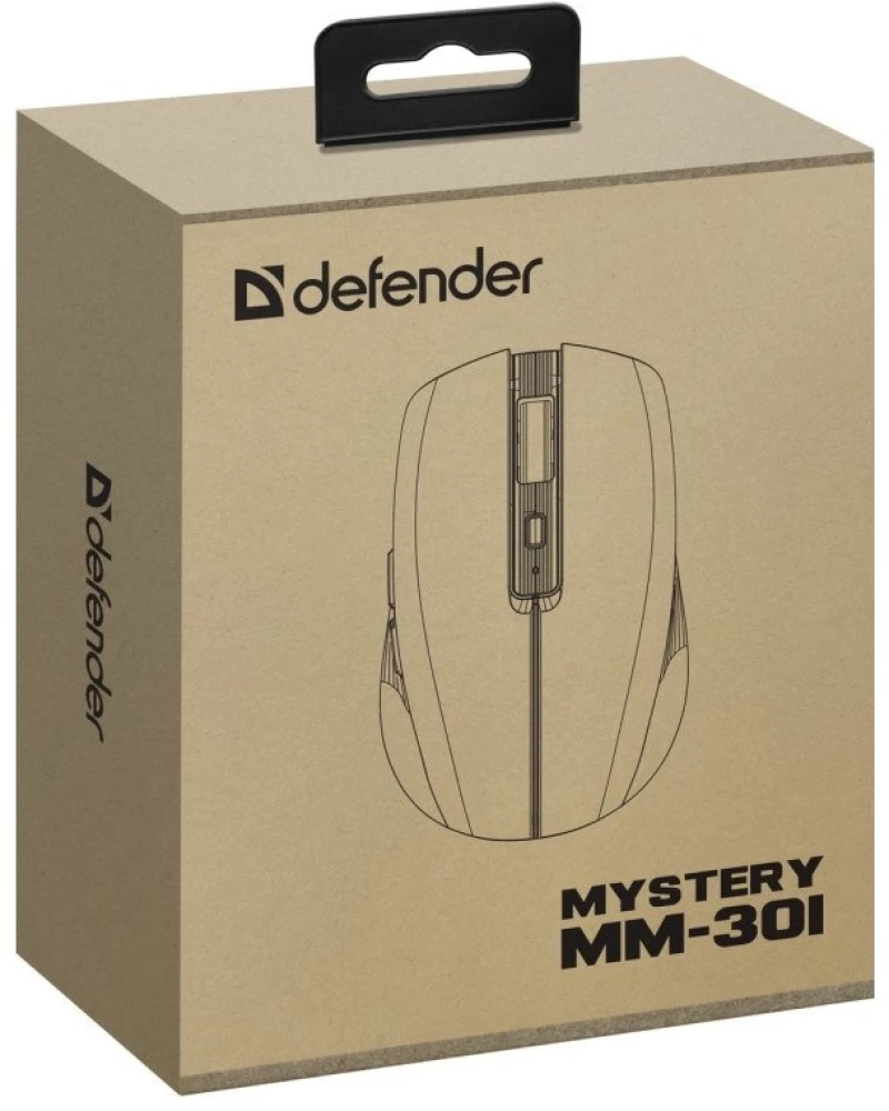MOUSE DEFENDER MYSTERY MM-301 RF+BT PURPLE 1600dpi 6P