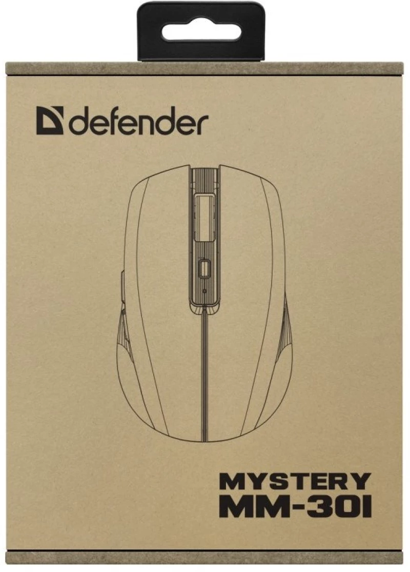MOUSE DEFENDER MYSTERY MM-301 RF+BT PURPLE 1600dpi 6P