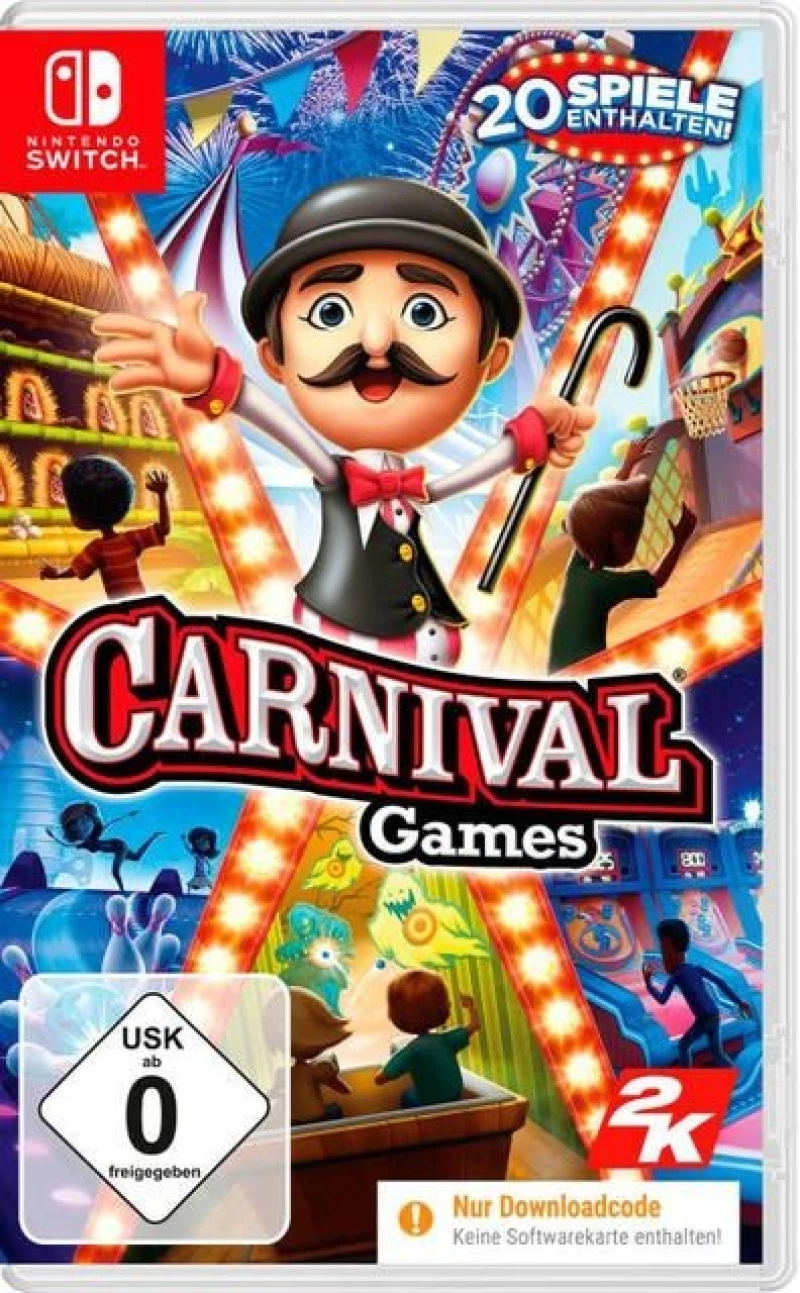 Carnival Games (Code in Box) (DE/Multi in Game) / Nintendo Switch