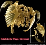 YU-GI-OH! -Figure-rise stand. Amplified Winged dragon of Ra -Model Kit