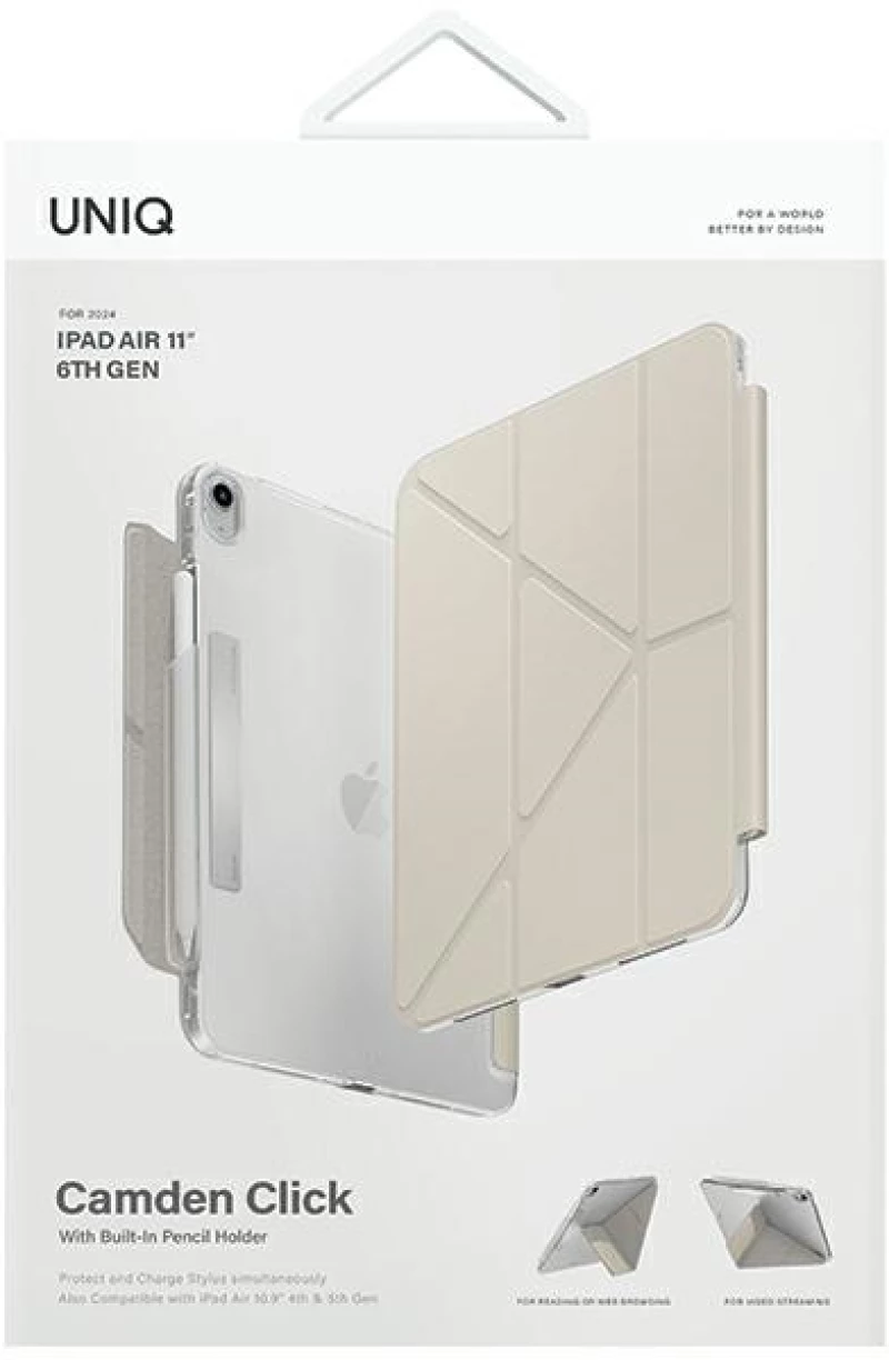 Uniq Camden Click case for iPad Air 11" 2024 - beige