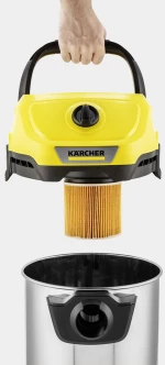 Kärcher WD 3-18 17 L Drum vacuum Dry&wet 225 W Dust bag