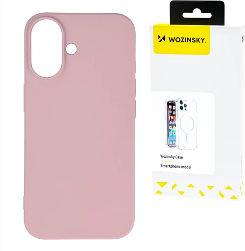 Wozinsky Silicone Case flexible silicone for Samsung Galaxy S25 Ultra - pink