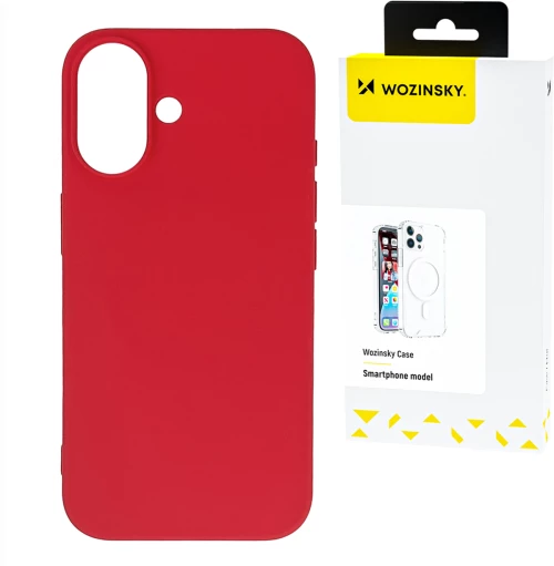 Wozinsky Silicone Case for Samsung Galaxy S25 - Red
