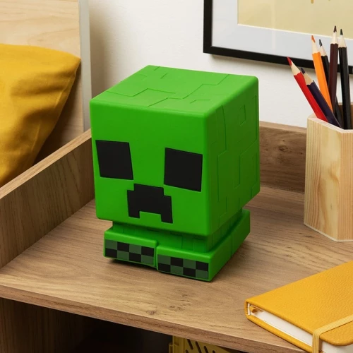 Minecraft Creeper SquishyGlo Silicone Light Rechargeable / Fan Shop and Merchandise