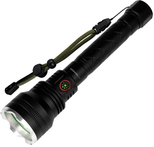 Esperanza EOT068 Flashlight Black, Rechargeable LED Flashlight