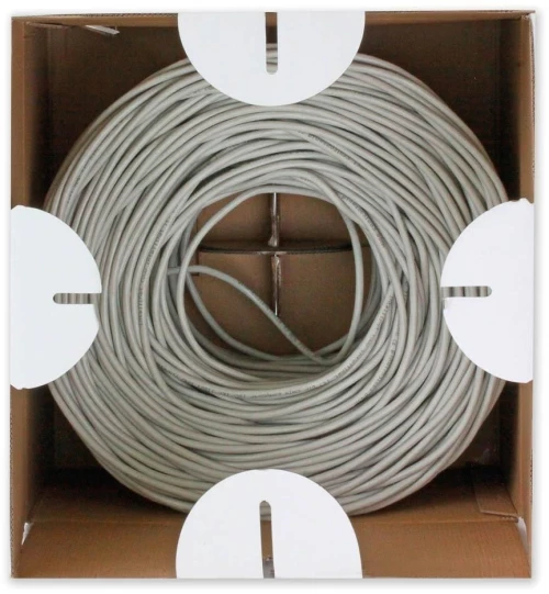 Techly ITP-C6F-FL networking cable Grey 305 m Cat6 F/UTP (FTP)