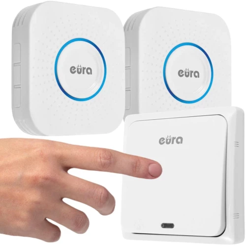 WIRELESS DOORBELL "EURA"WDP-82H2v2R