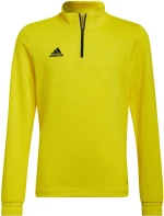 Sweatshirt for kids adidas Entrada 22 Training Top yellow HI2133 128cm
