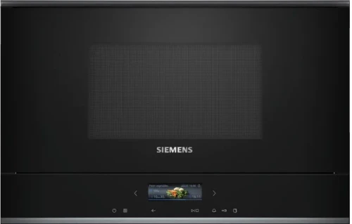 Siemens iQ700 BF722L1B1 microwave Built-in Solo microwave 21 L 900 W Black