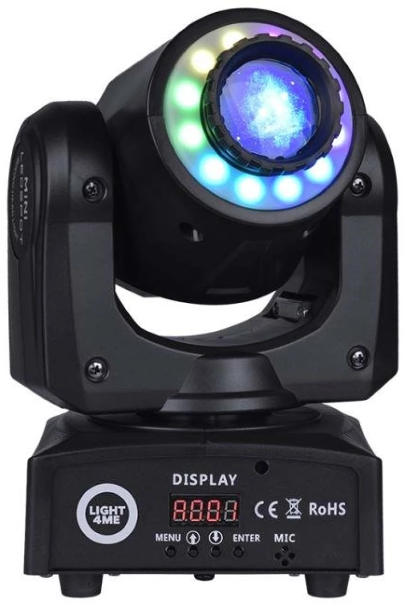 LIGHT4ME 30 SPOT RING portable small movement head.