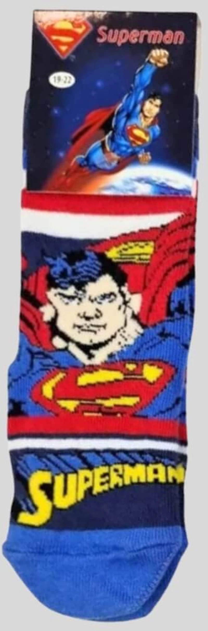 Παιδική κάλτσα superman W19006 - ΠΟΛΥΧΡΩΜΟ