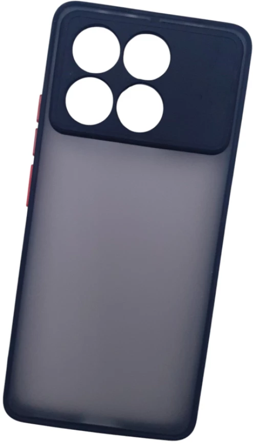 Naxius Case Rubber Frame Black  XiaoMi Mi Poco X6 Pro 5G Naxius